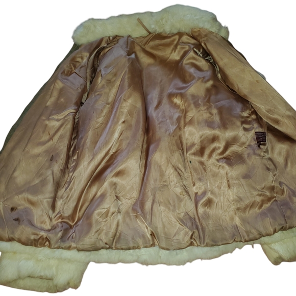 Vintage rabbit Fur jacket - Picture 3 of 3